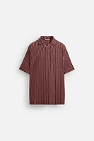 POLO JACQUARD RAYURES