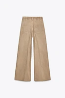 ZW COLLECTION HIGH WAIST WIDE LEG JEANS