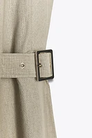 ROBE MIDI EN LIN