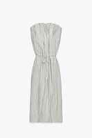 ROBE PLISSÉE AVEC LIN ZW COLLECTION