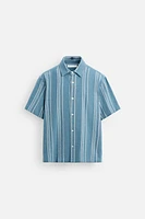 CHEMISE STRUCTURÉE À RAYURES