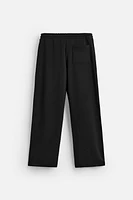 PANTALON WIDE FIT STRUCTURE INTERLOCK