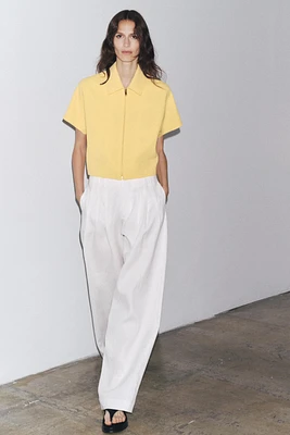 ZW COLLECTION CROPPED JACKET