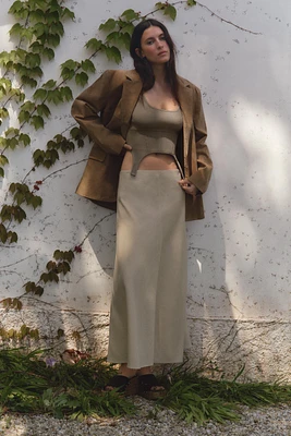 MIDI SKIRT