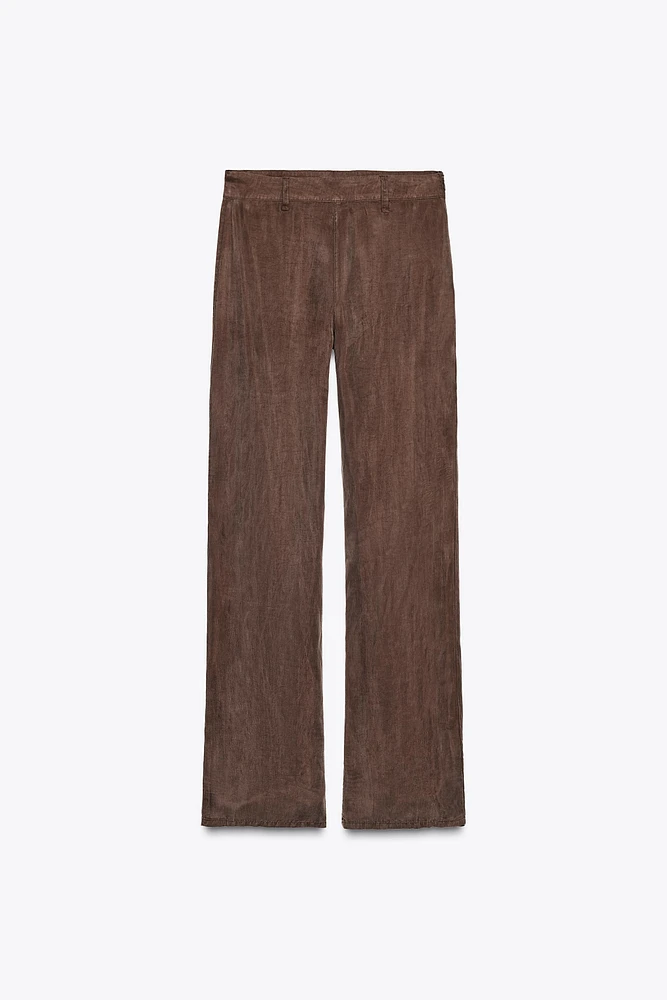 PANTALON DROIT FLUIDE
