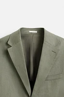 100% LINEN SUIT BLAZER