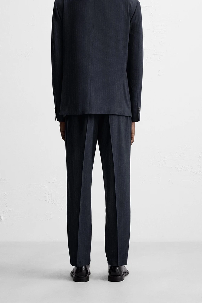 PANTALON DE COSTUME À RAYURES