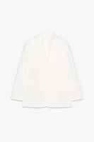 ZW COLLECTION LINEN BLEND BLAZER