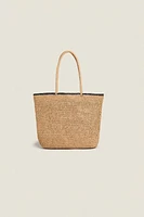 PAPER BAG WITH TRIM DETAIL