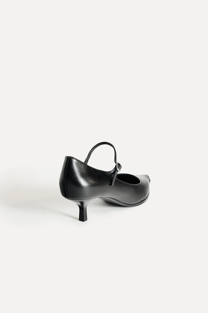 POINTY LEATHER SHOES 50TH ANNIVERSARY