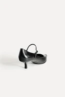 POINTY LEATHER SHOES 50TH ANNIVERSARY