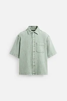 RELIEF WASHED SHIRT