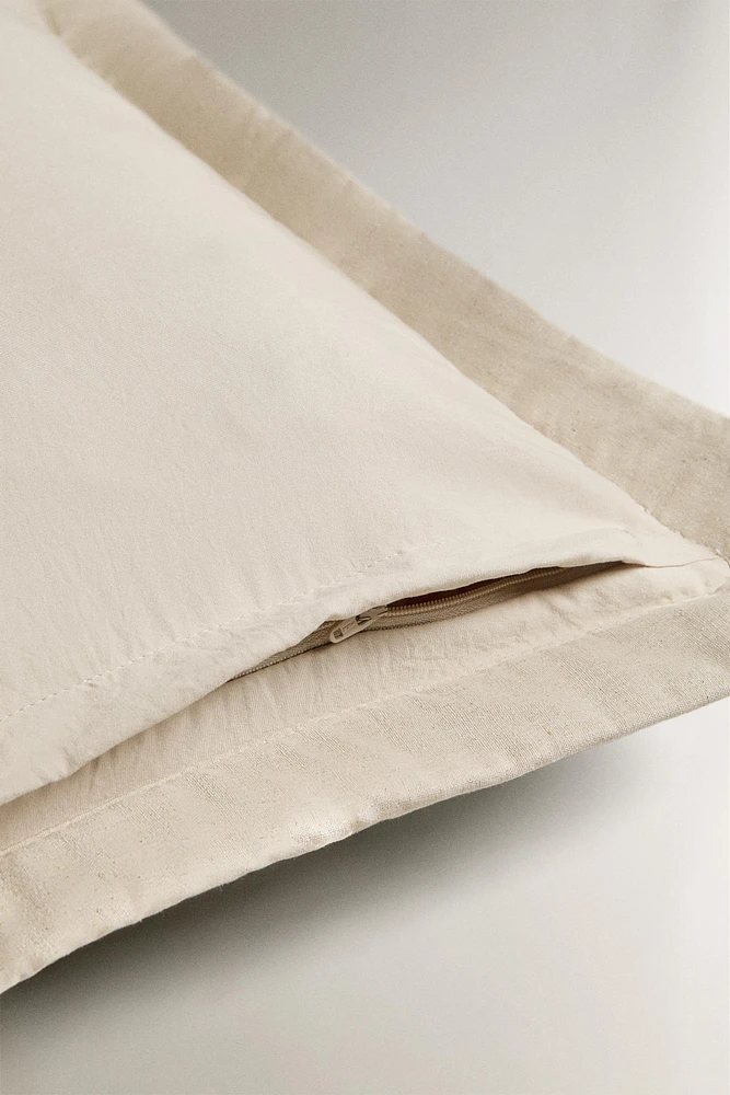 MICROFIBER PILLOW SHAM FOR QUILT