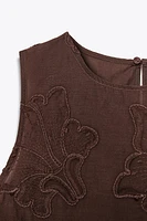 ZW COLLECTION EMBROIDERED TOP