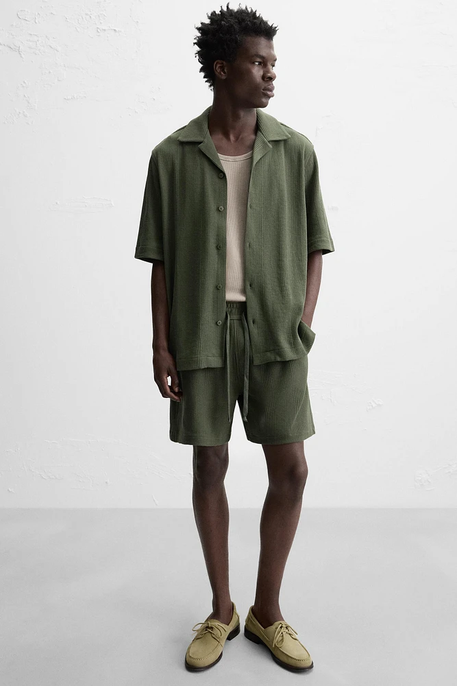 JACQUARD TEXTURED SHIRT