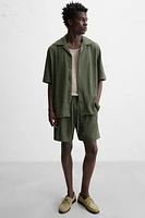 JACQUARD TEXTURED SHIRT