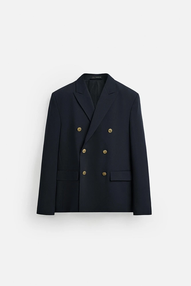 DOUBLE BREASTED BLAZER