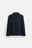 DOUBLE BREASTED BLAZER