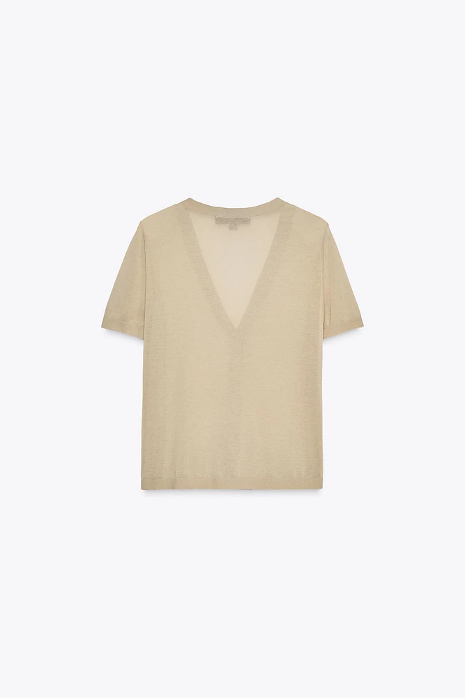 TOP EN MAILLE EXTRAFINE