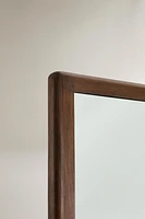 LARGE WOODEN MIRROR