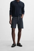 BERMUDA EN DENIM REGULAR FIT