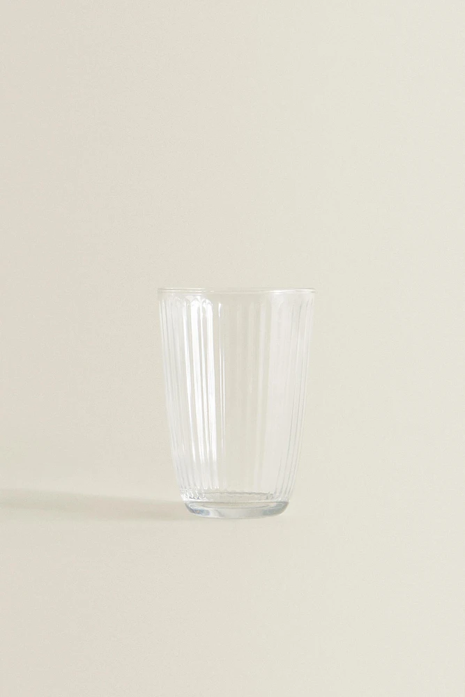 VERRE À SODA LIGNES