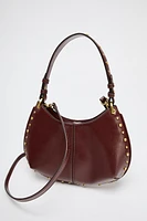 STUDDED SHOULDER BAG