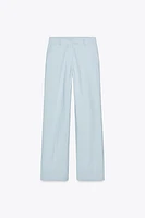 PANTALON DROIT TAILLE HAUTE