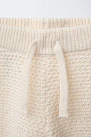 BERMUDA EN MAILLE CROCHET