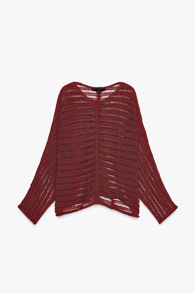 LACE KNIT SWEATER