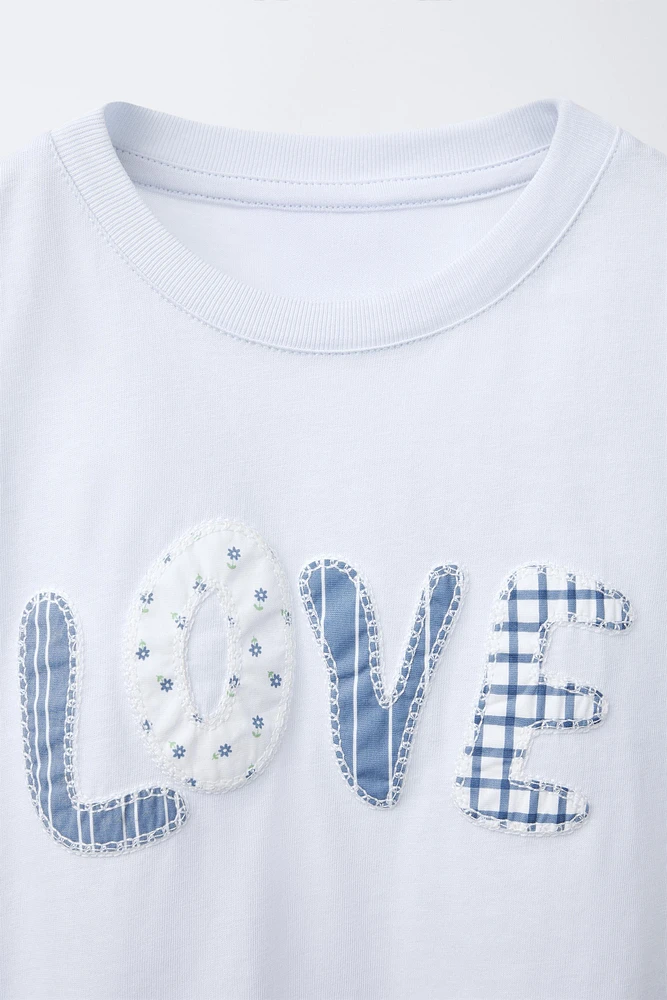T-SHIRT WITH PATCH