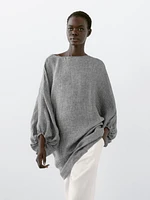 Short dress with sleeve detail, 100% linen