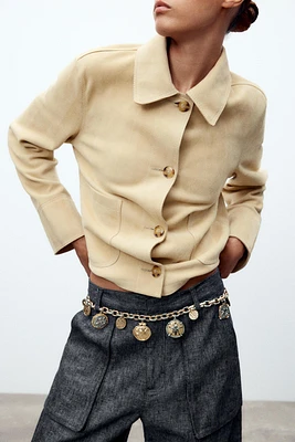 CEINTURE MÉTALLIQUE PIÈCES COMBINÉES