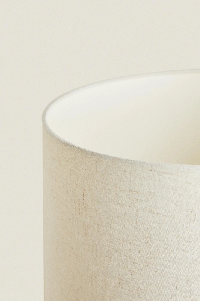 LAMPE DE TABLE BASE CÉRAMIQUE BLANCHE