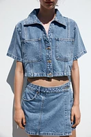 CHEMISE Z1975 COURTE EN DENIM