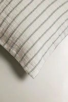 HOUSSE DE COUSSIN ENFANT GAZE RAYURES