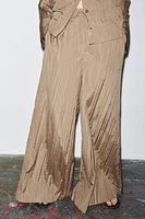 ZW COLLECTION PLEATED PALAZZO PANTS