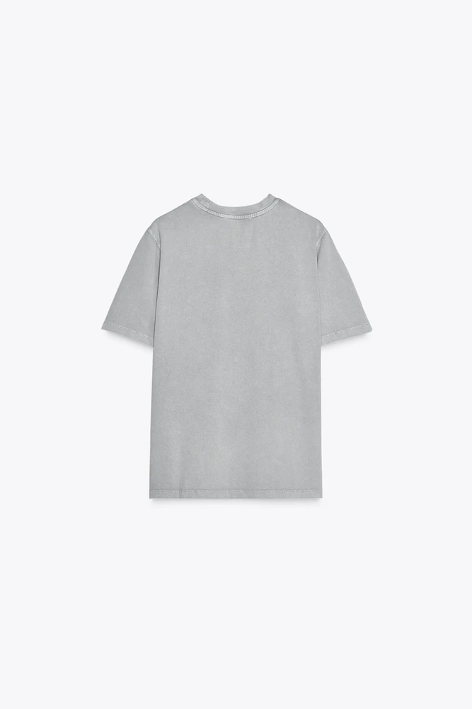 JEWEL WASHED EFFECT T-SHIRT