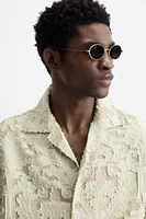CHEMISE JACQUARD GÉOMÉTRIQUE