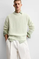 IRREGULAR TEXTURE SWEATER