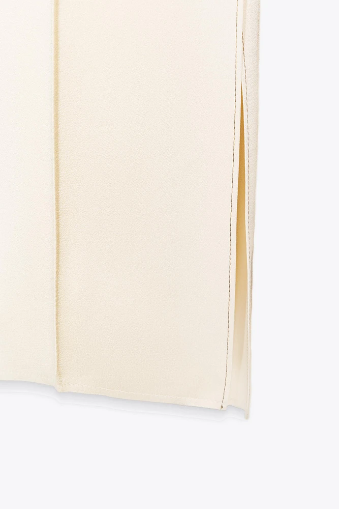 PANTALON SATINÉ FENTES ZW COLLECTION