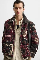 TEXTURED JACQUARD JACKET