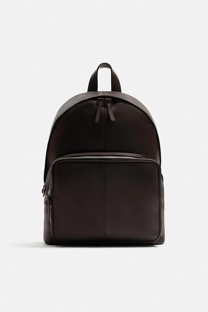 LEATHER BACKPACK