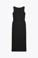 SLIT MIDI DRESS ZW COLLECTION