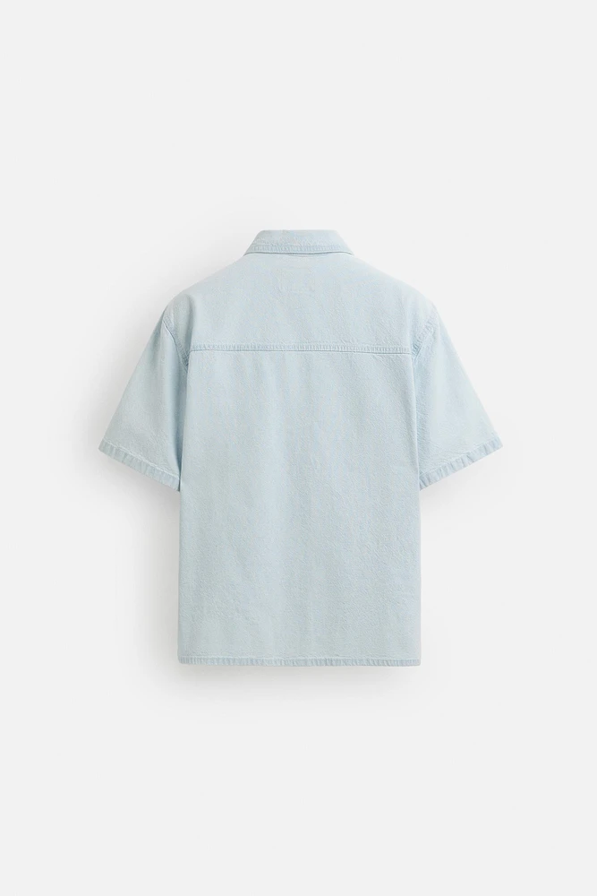 WASHED POCKET SHIRT