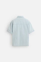 WASHED POCKET SHIRT