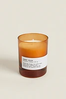 (200G) AMBERY WOOD SCENTED CANDLE