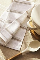 STRIPED COTTON TERRYCLOTH KITCHEN TOWEL