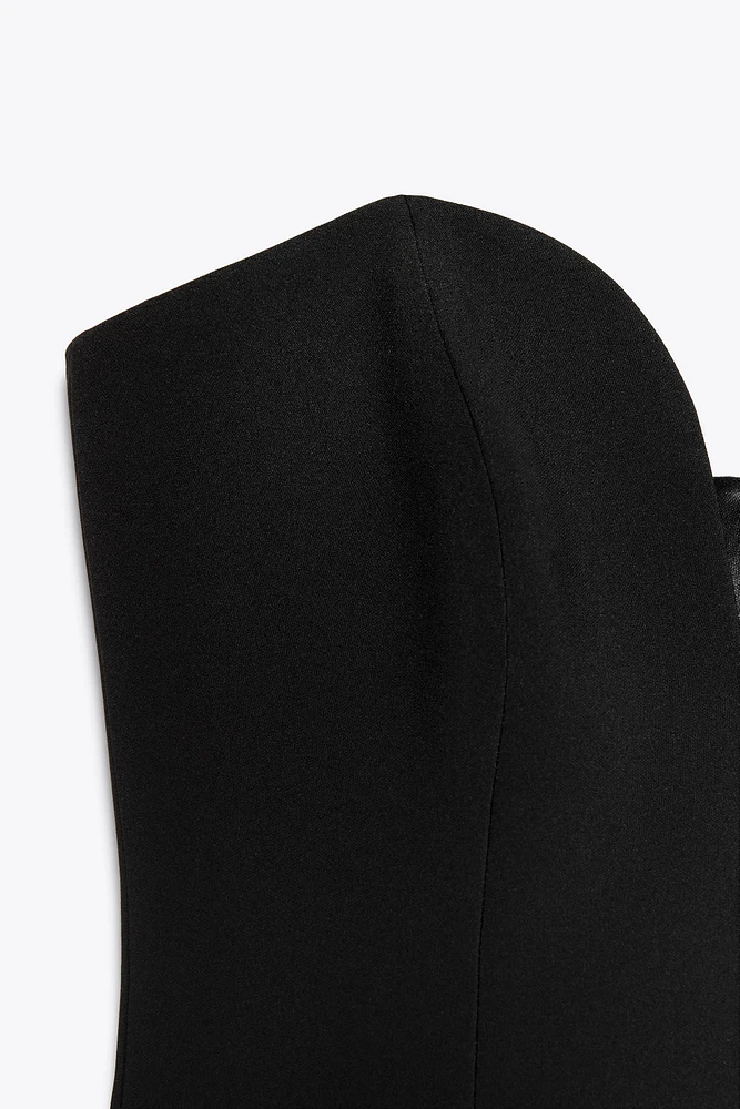 SWEETHEART NECKLINE DRESS
