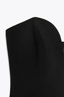 SWEETHEART NECKLINE DRESS